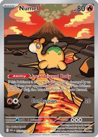 Numel 223/217 - ME Ascended Heroes Holofoil