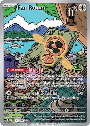 Fan Rotom 250/217 - ME Ascended Heroes Holofoil