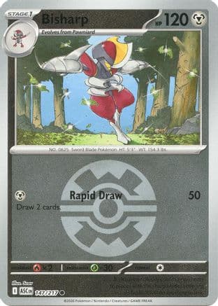Bisharp (Quick Ball) 147- ME Ascended Heroes Reverse Holofoil