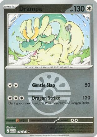 Drampa (Friend Ball) 176- ME Ascended Heroes Reverse Holofoil