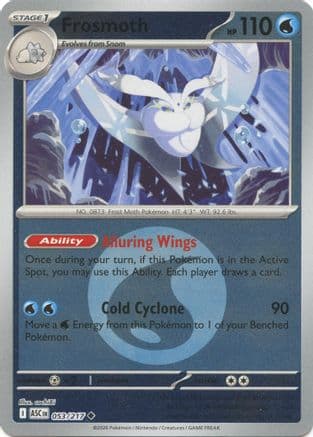 Frosmoth (Energy Symbol Pattern) 053- ME Ascended Heroes Reverse Holofoil