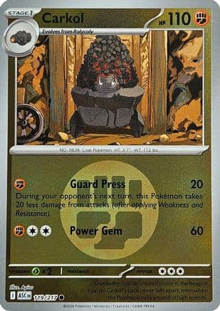 Carkol (Energy Symbol Pattern) 119- ME Ascended Heroes Reverse Holofoil