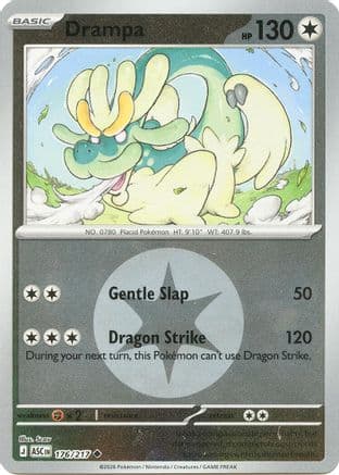 Drampa (Energy Symbol Pattern) 176- ME Ascended Heroes Reverse Holofoil