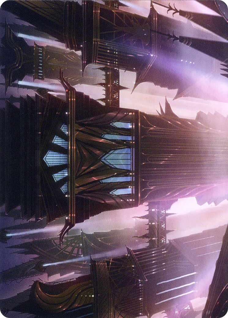 Skybridge Towers // Skybridge Towers (ASNC-037) - New Capenna Art Series (Borderless)