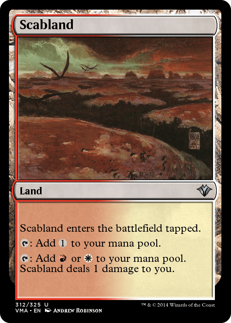 Scabland (VMA-312) - Vintage Masters Foil