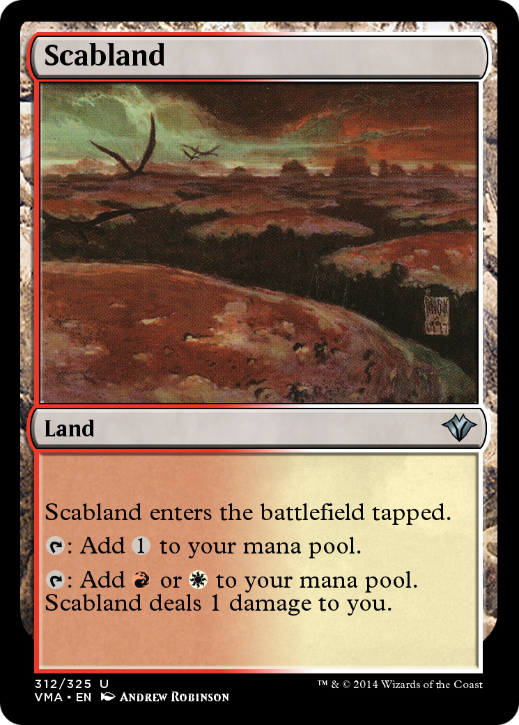 Scabland (VMA-312) - Vintage Masters Foil