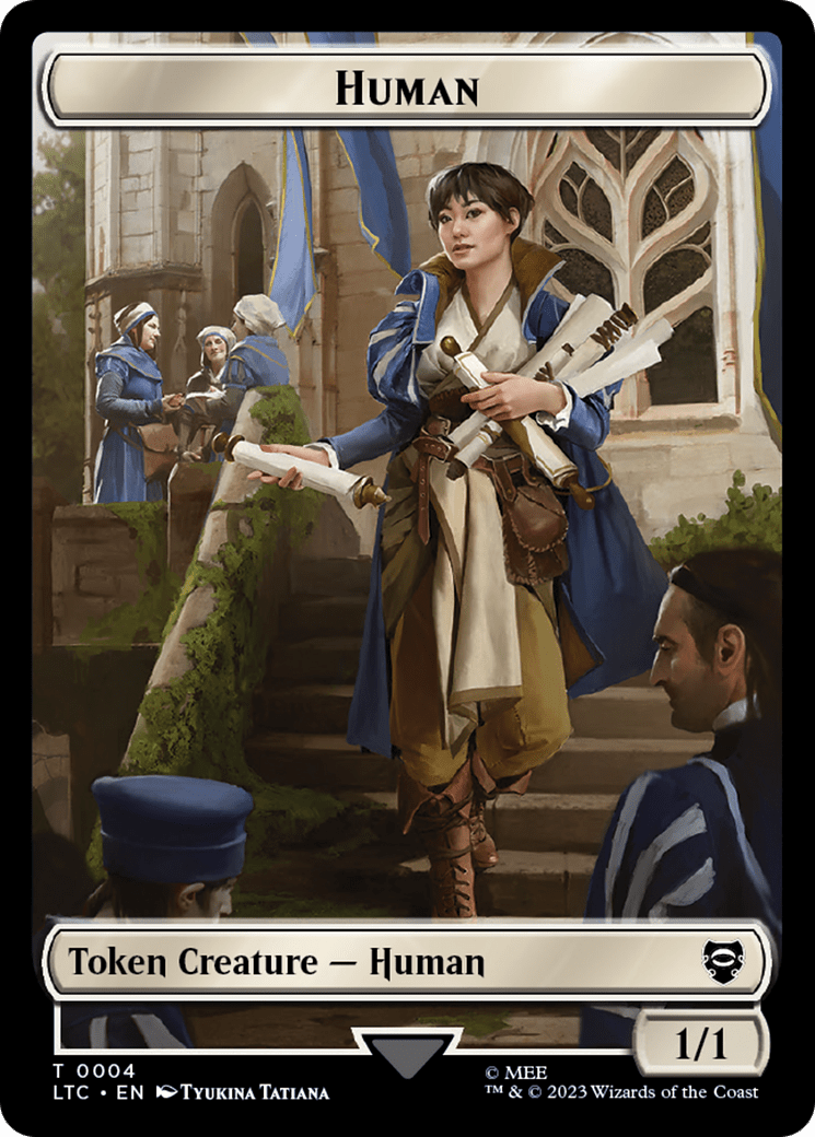 Human (TLTC-004) - Tales of Middle-earth Commander Tokens