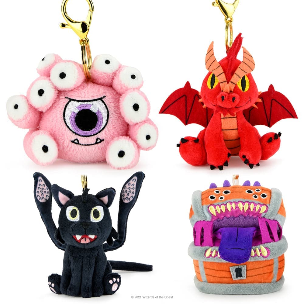 Dungeons & Dragons | 3” Plush Charms | Mimic