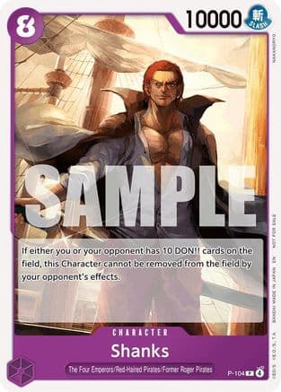 Shanks (Tournament Pack 2026 Vol. 2) (P-104) - One Piece Promotion Cards