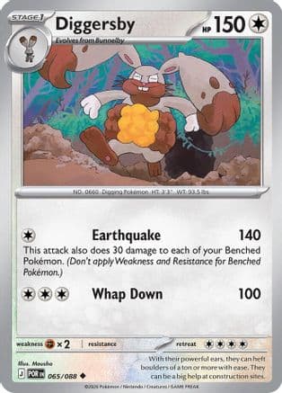 Diggersby 065- ME03 Perfect Order Reverse Holofoil