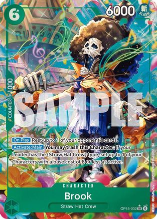 Brook (OP15-032) (Alternate Art) (OP15-032) - Adventure on Kami's Island Foil
