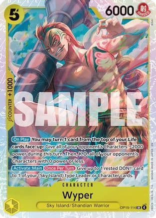 Wyper (OP15-114) - Adventure on Kami's Island Foil