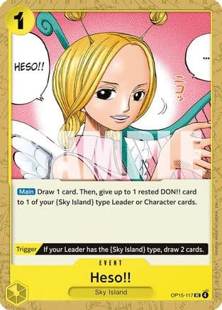 Heso!! (OP15-117) - Adventure on Kami's Island