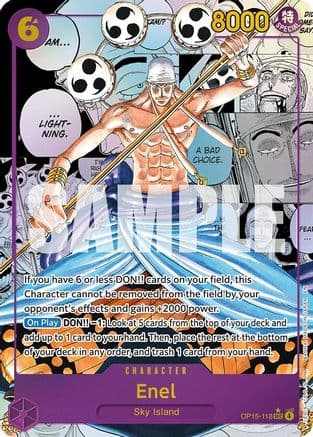 Enel (OP15-118) (Manga) (OP15-118) - Adventure on Kami's Island Foil