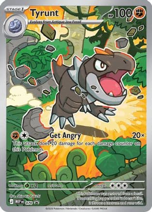 Tyrunt 070- ME Mega Evolution Promo Holofoil