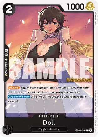 Doll (EB04-046) - Adventure on Kami's Island Release Event Cards