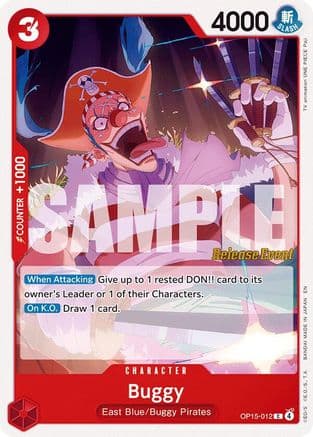 Buggy (OP15-012) - Adventure on Kami's Island Release Event Cards