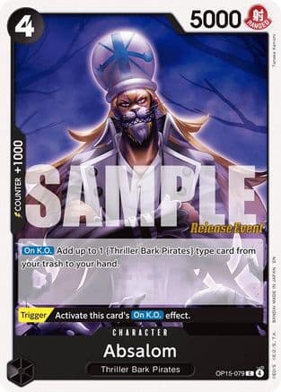Absalom (OP15-079) - Adventure on Kami's Island Release Event Cards