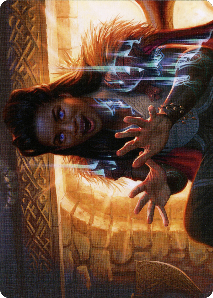 Birgi, God of Storytelling // Birgi, God of Storytelling (AKHM-031) - Kaldheim Art Series (Borderless)