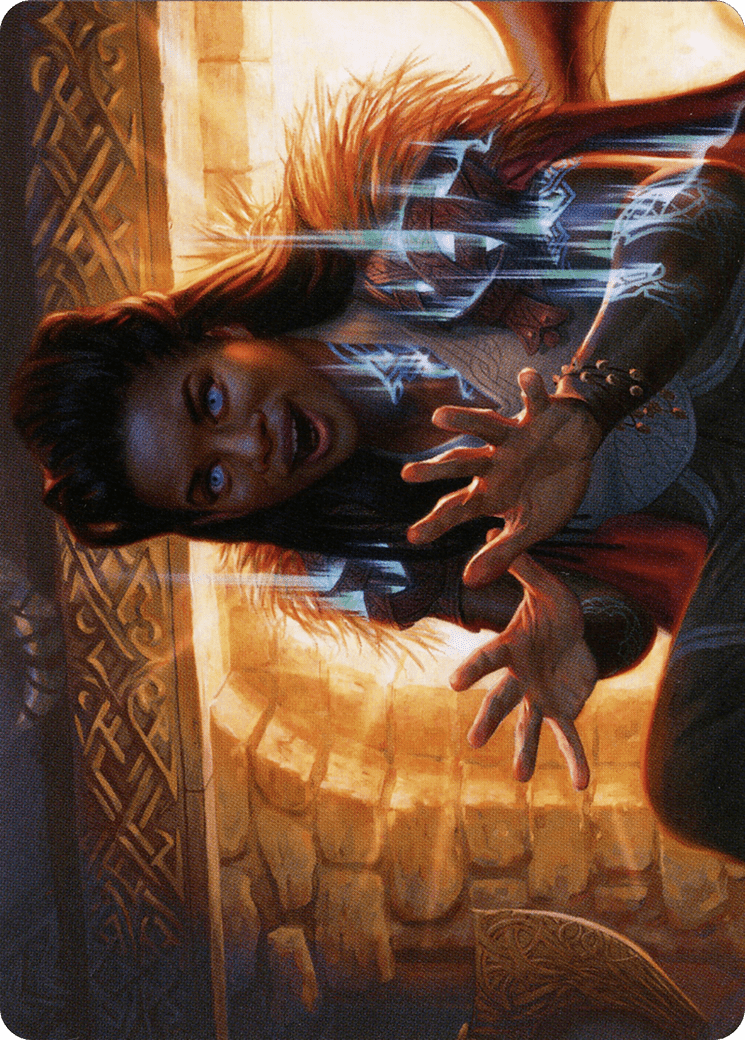 Birgi, God of Storytelling // Birgi, God of Storytelling (AKHM-031) - Kaldheim Art Series (Borderless)