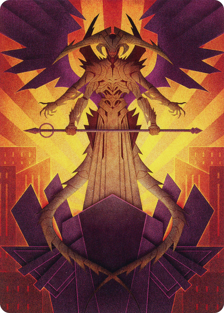 Atraxa, Praetors' Voice // Atraxa, Praetors' Voice (AMOM-077) - March of the Machine Art Series (Borderless)