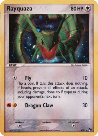 Rayquaza (2006) 003/017 - Blister Exclusives Holofoil