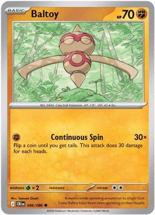 Baltoy 046- ME04 Chaos Rising