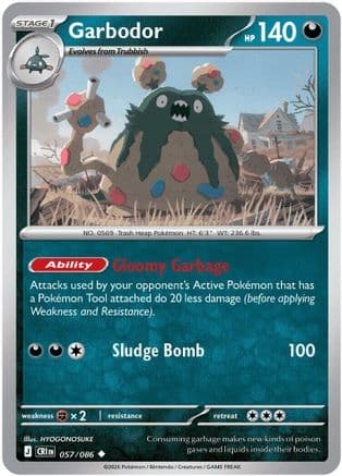 Garbodor 057- ME04 Chaos Rising
