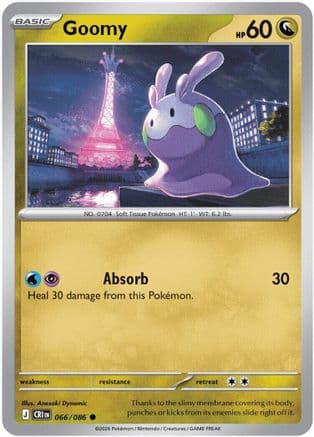 Goomy 066- ME04 Chaos Rising Reverse Holofoil