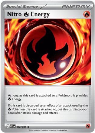 Nitro R Energy 086- ME04 Chaos Rising Reverse Holofoil