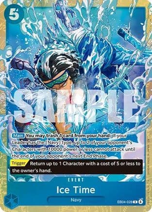 Ice Time (Premium Card Collection -Best Selection Vol. 6-) (EB04-028) - One Piece Promotion Cards Foil