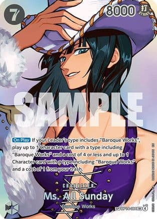 Ms. All Sunday (SP) (OP14-084) - The Time of Battle Foil