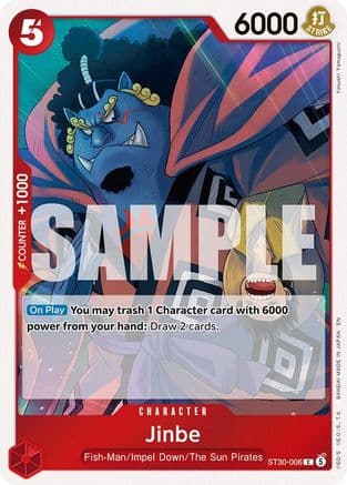 Jinbe (ST30-006) - Starter Deck EX: Luffy & Ace