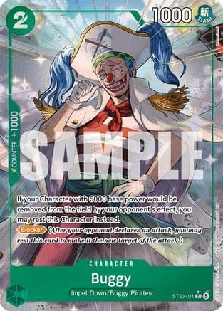 Buggy (Full Art) (ST30-011) - Starter Deck EX: Luffy & Ace Foil