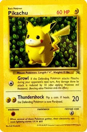 Pikachu(Corocoro Grey Star) 000- WoTC Promo
