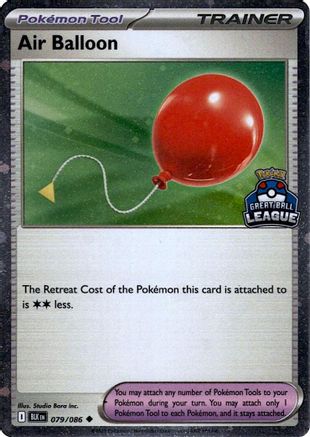 Air Balloon (Great Ball League) 079/086 - League & Championship Cards Holofoil