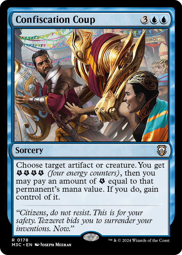 Confiscation Coup (M3C-178) - Modern Horizons 3 Commander Foil