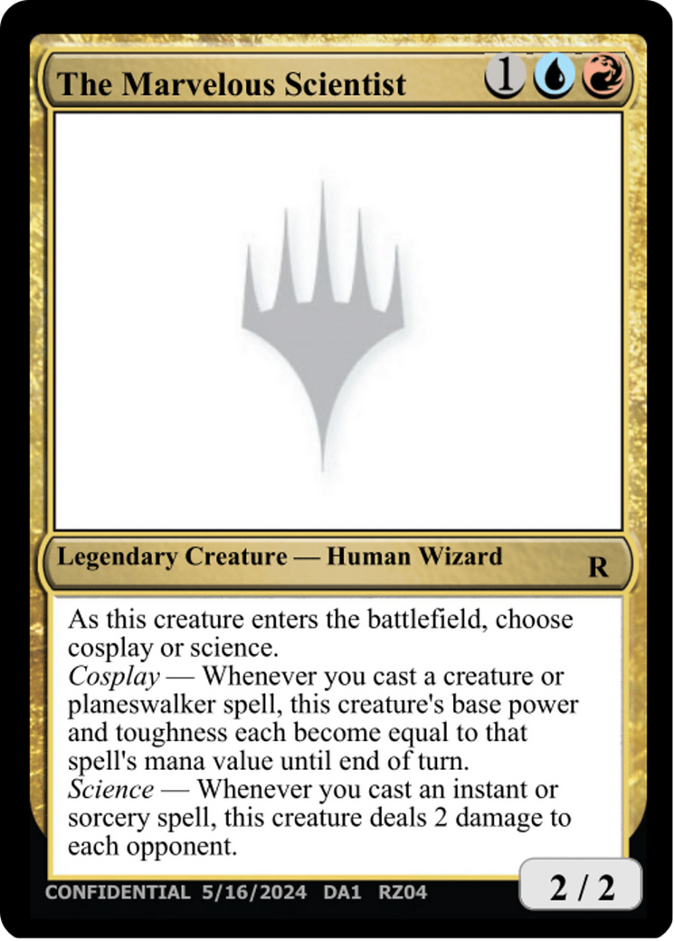 The Marvelous Scientist (DA1-RZ04J) - Unknown Event