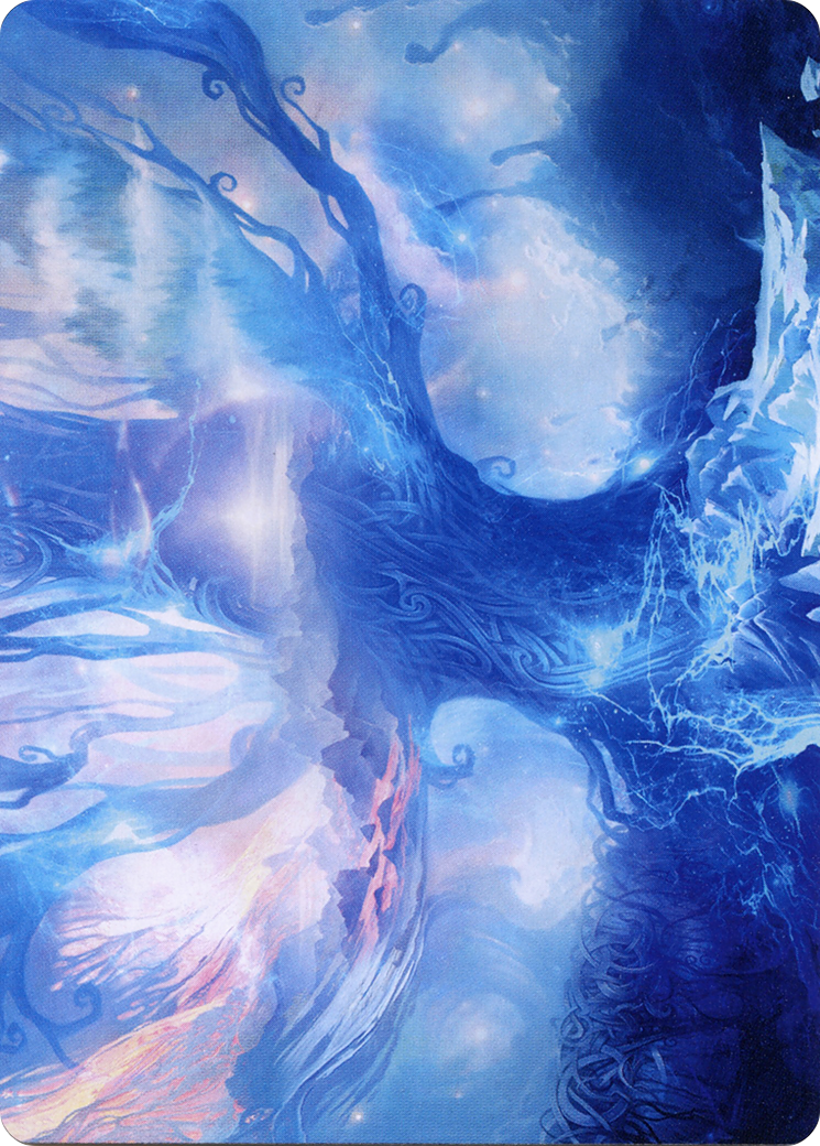 The World Tree // The World Tree (AKHM-076) - Kaldheim Art Series (Borderless) Foil