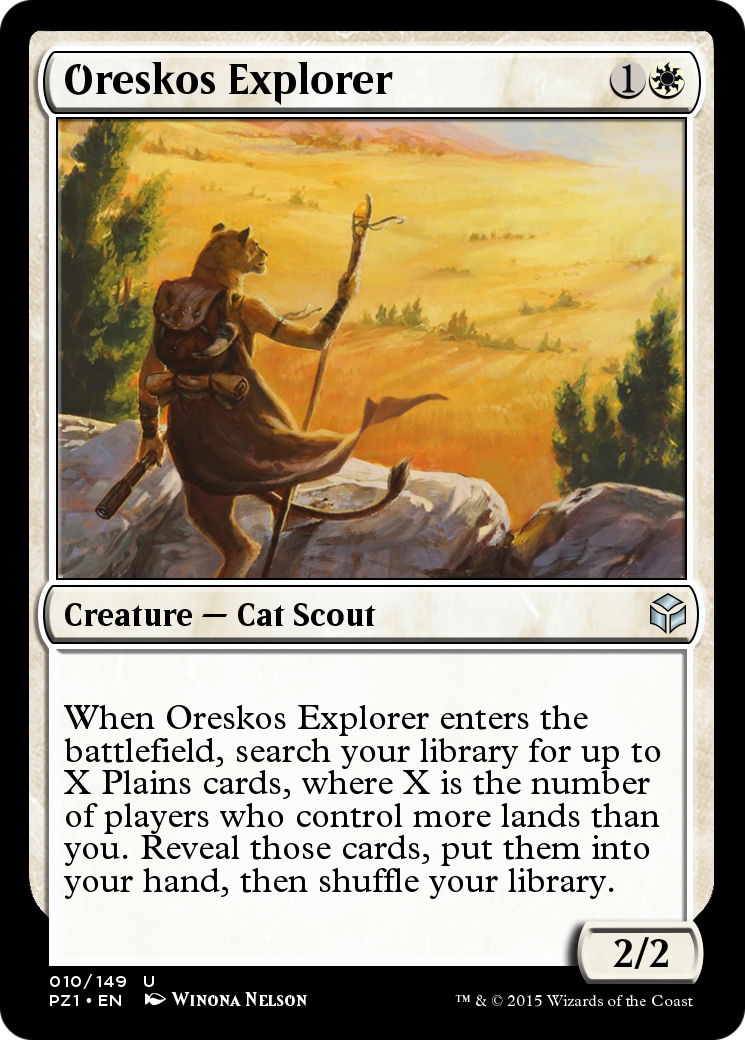 Oreskos Explorer (PZ1-010) - Legendary Cube Prize Pack