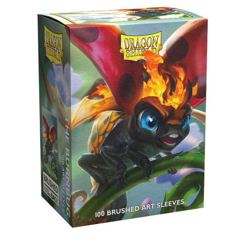 Dragon Shield | Standard Size Sleeves | 100ct | The Burnbug (Art Brushed)