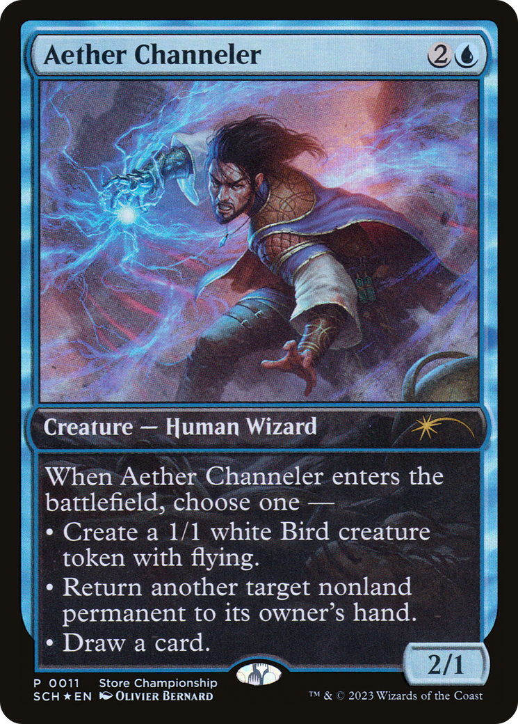 Aether Channeler (SCH-011) - Store Championships Foil