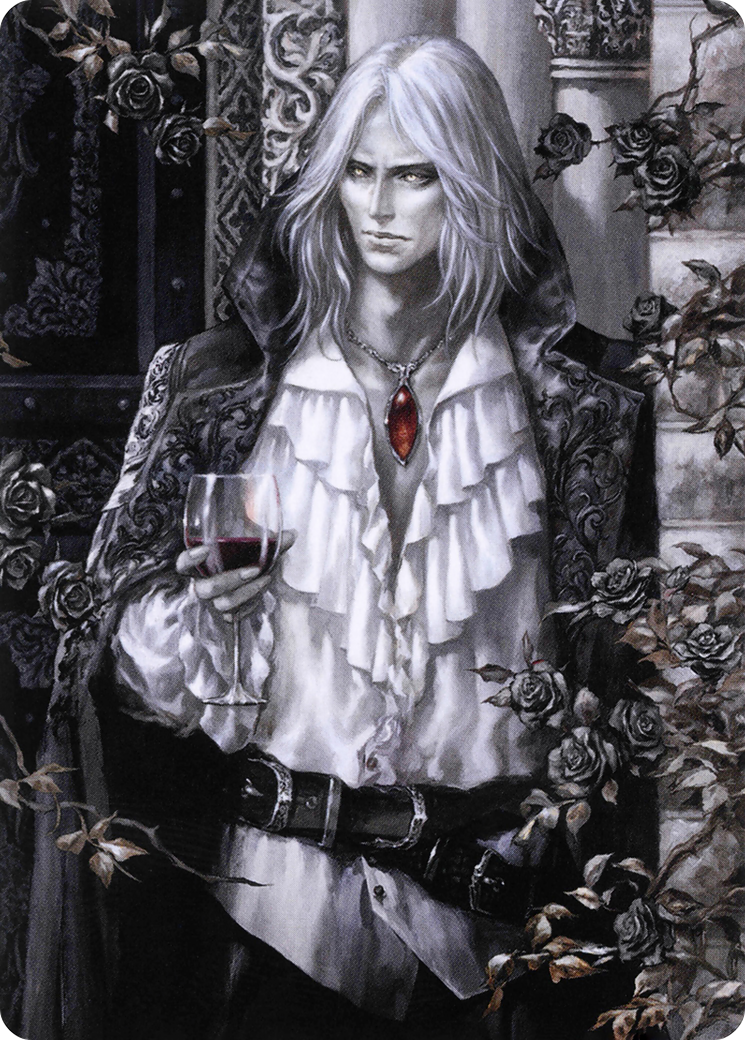 Sorin the Mirthless // Sorin the Mirthless (AVOW-002) - Crimson Vow Art Series (Borderless) Foil