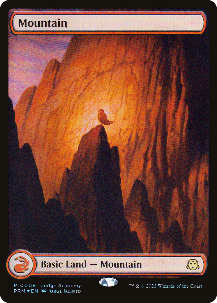 Mountain (P23-009) - Judge Gift Cards 2023: (Full Art) Foil