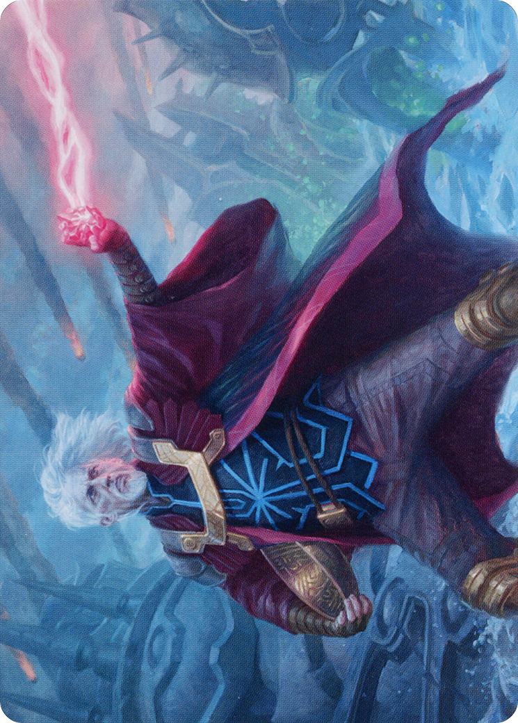Urza, Lord Protector // Urza, Lord Protector (ABRO-041) - The Brothers' War Art Series (Borderless)