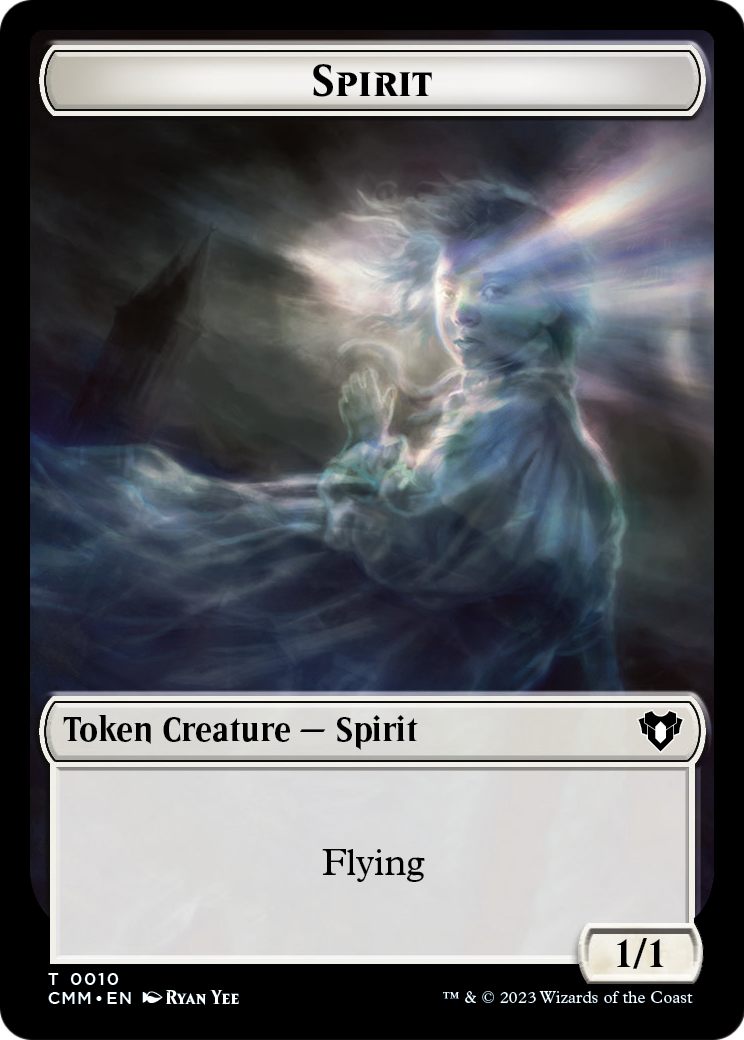 Spirit (TCMM-010) - Commander Masters Tokens