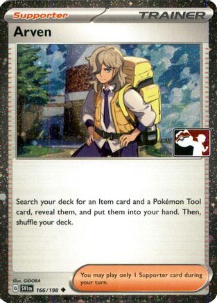 Arven (Cosmos Holo) 166/198 - Prize Pack Series Cards Holofoil