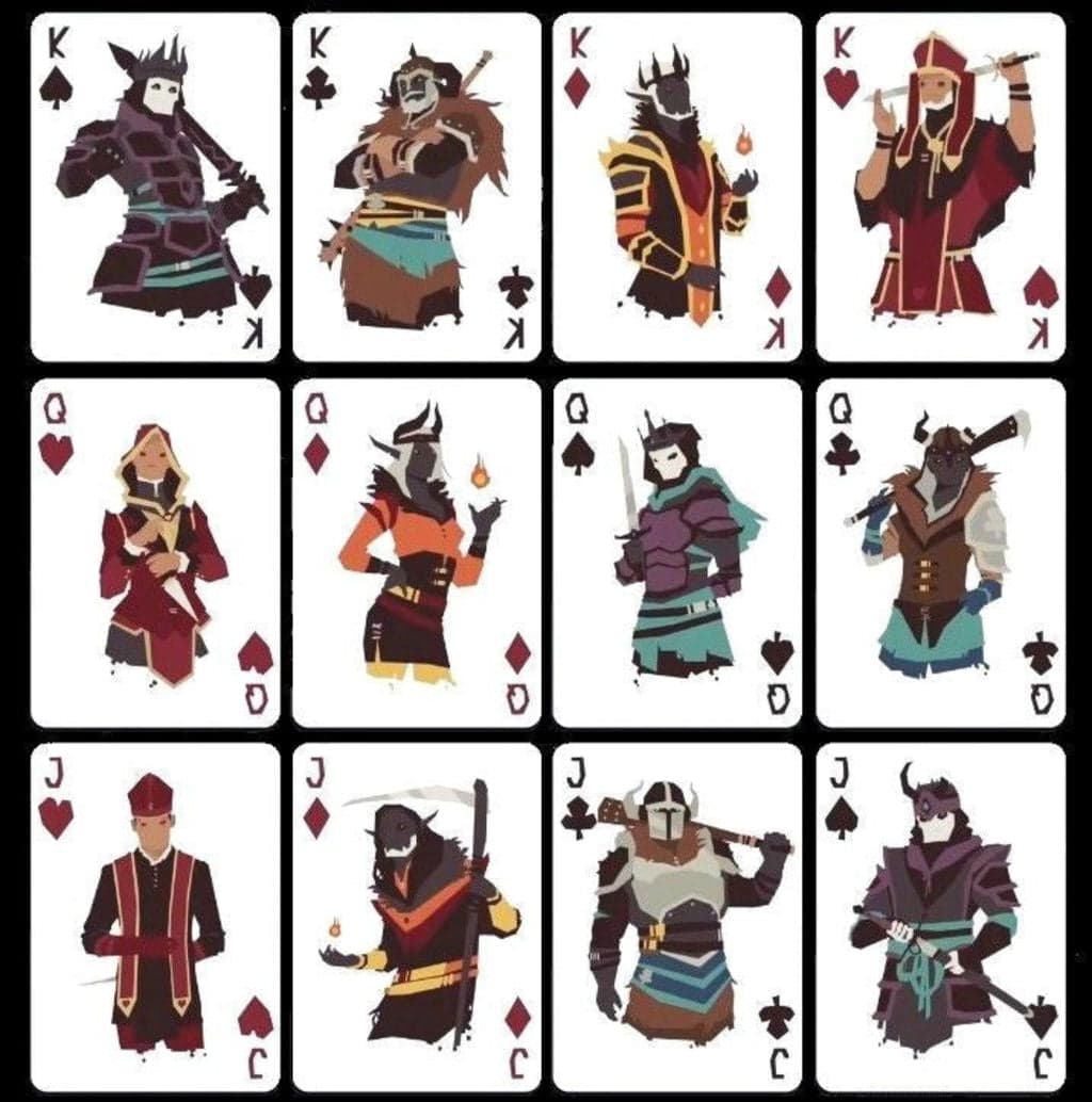 Regicide: Fantasy Card Game (Black)