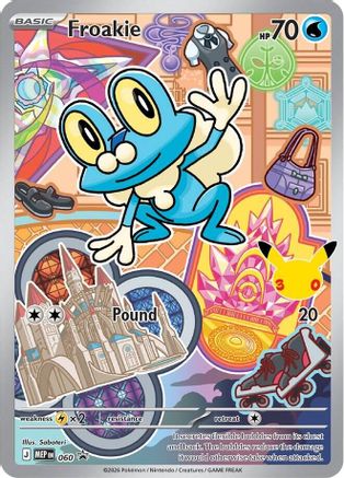 Froakie 060- First Partner Collection 2026 Holofoil