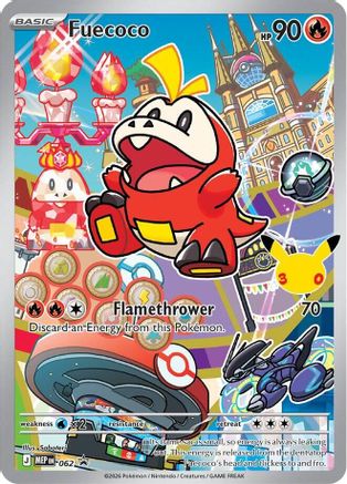 Fuecoco 062- First Partner Collection 2026 Holofoil